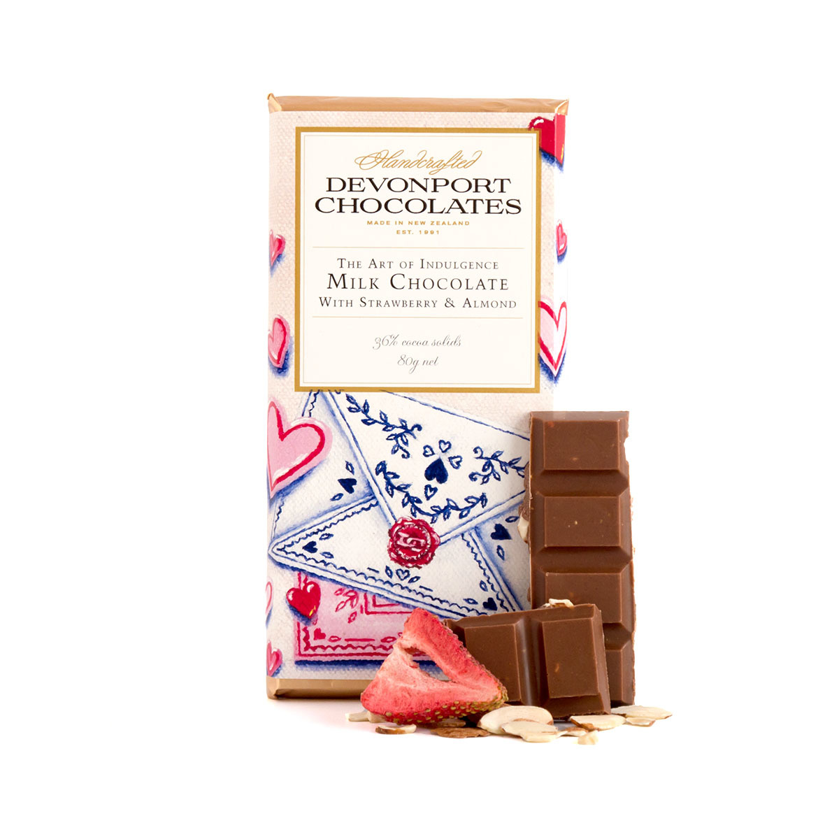 Strawberry and Almond with Milk Chocolate -OUT OF STOCK