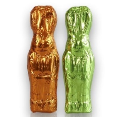 Chocolate Bunnies Foiled - Mixed box - out of stock