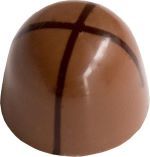 Milk Chocolate Hot Cross Bun 