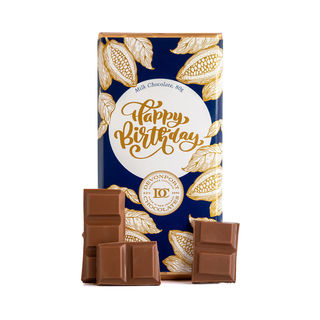 Happy Birthday Milk Chocolate Tablet 